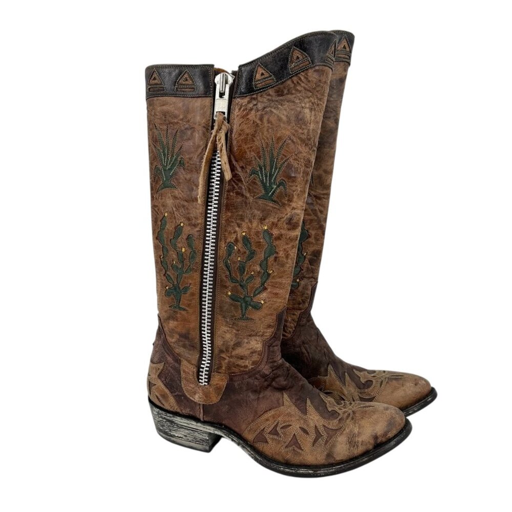Old Gringo Cactus Razz Cowboy Boots 7.5